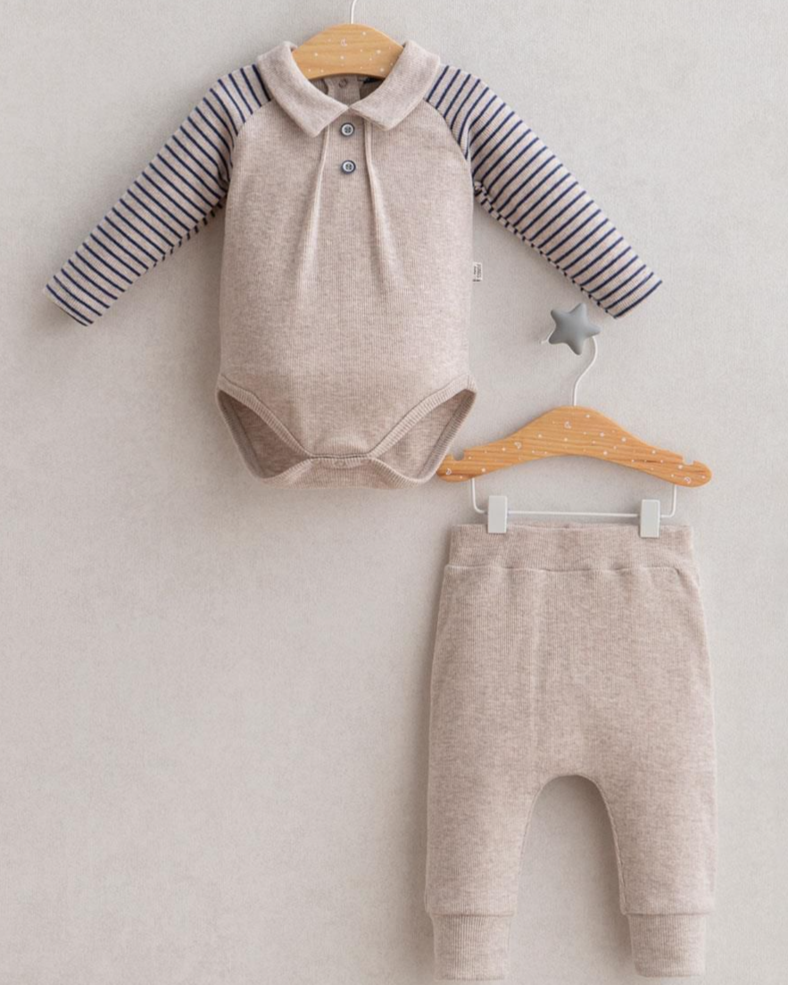 Set met streepdetail