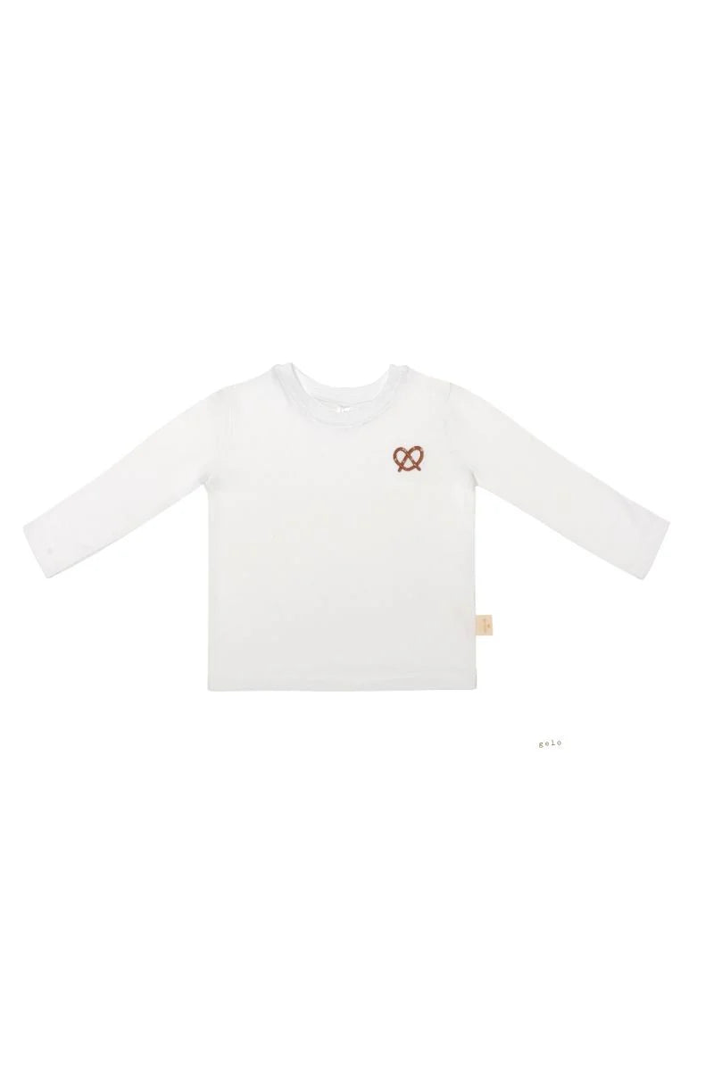 Pretzel shirt met lange mouwen