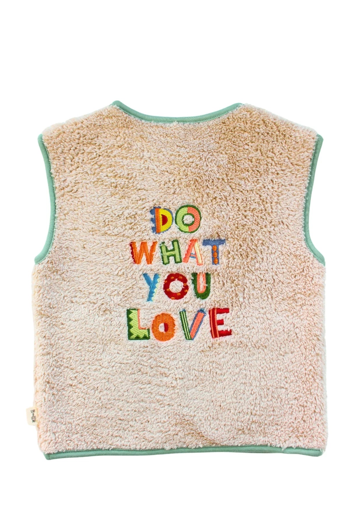Do What You Love pluche vest
