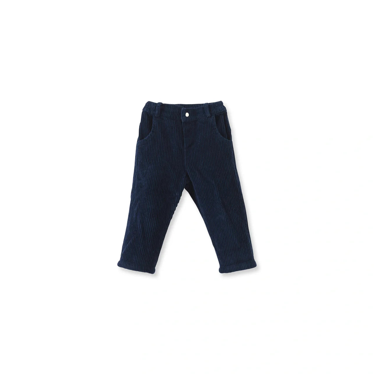 Navy Set met Geruite Kraag