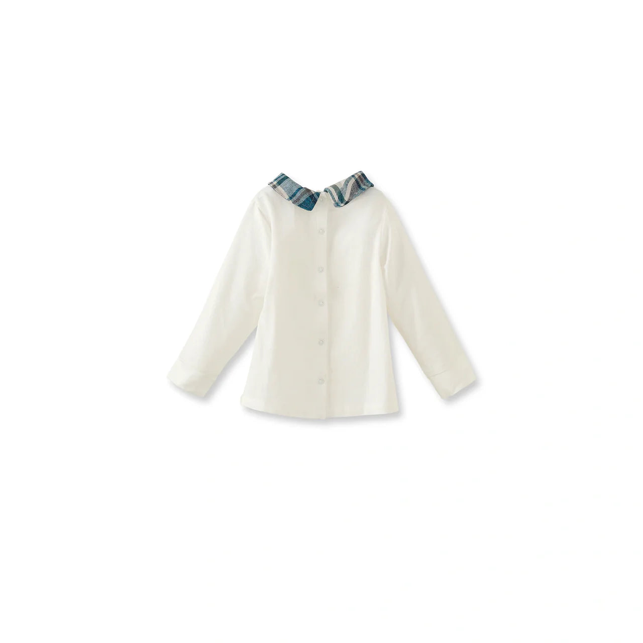 Navy Set met Geruite Kraag