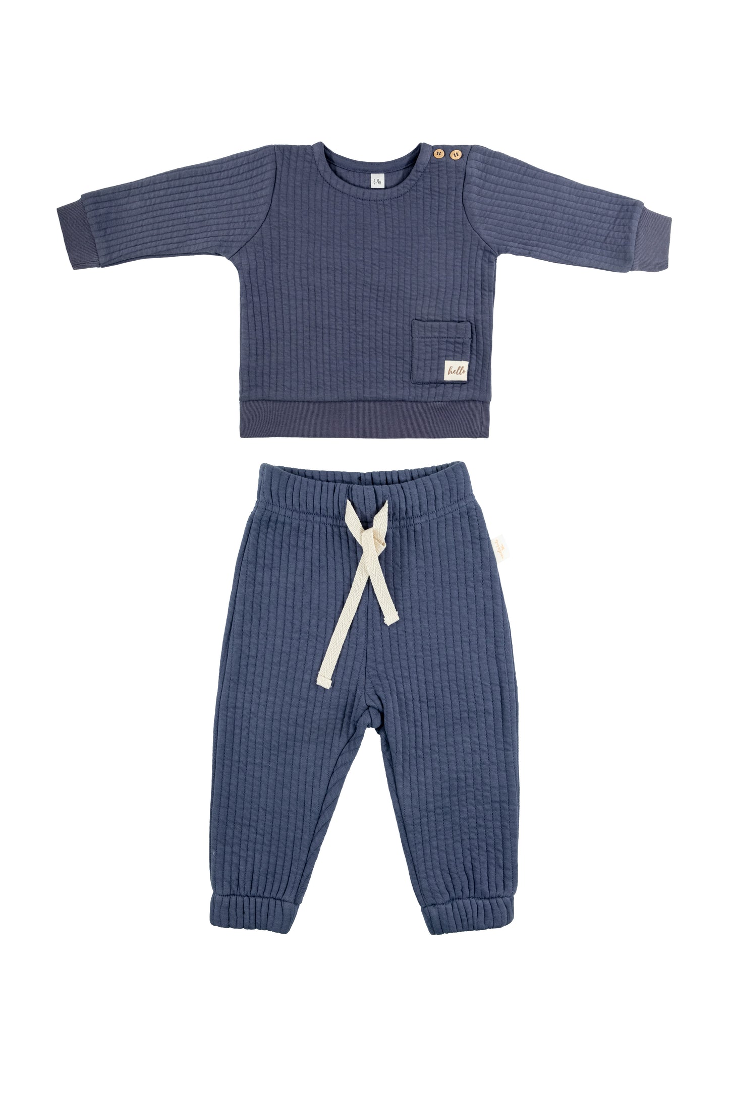 Comfy Baby Set Blue