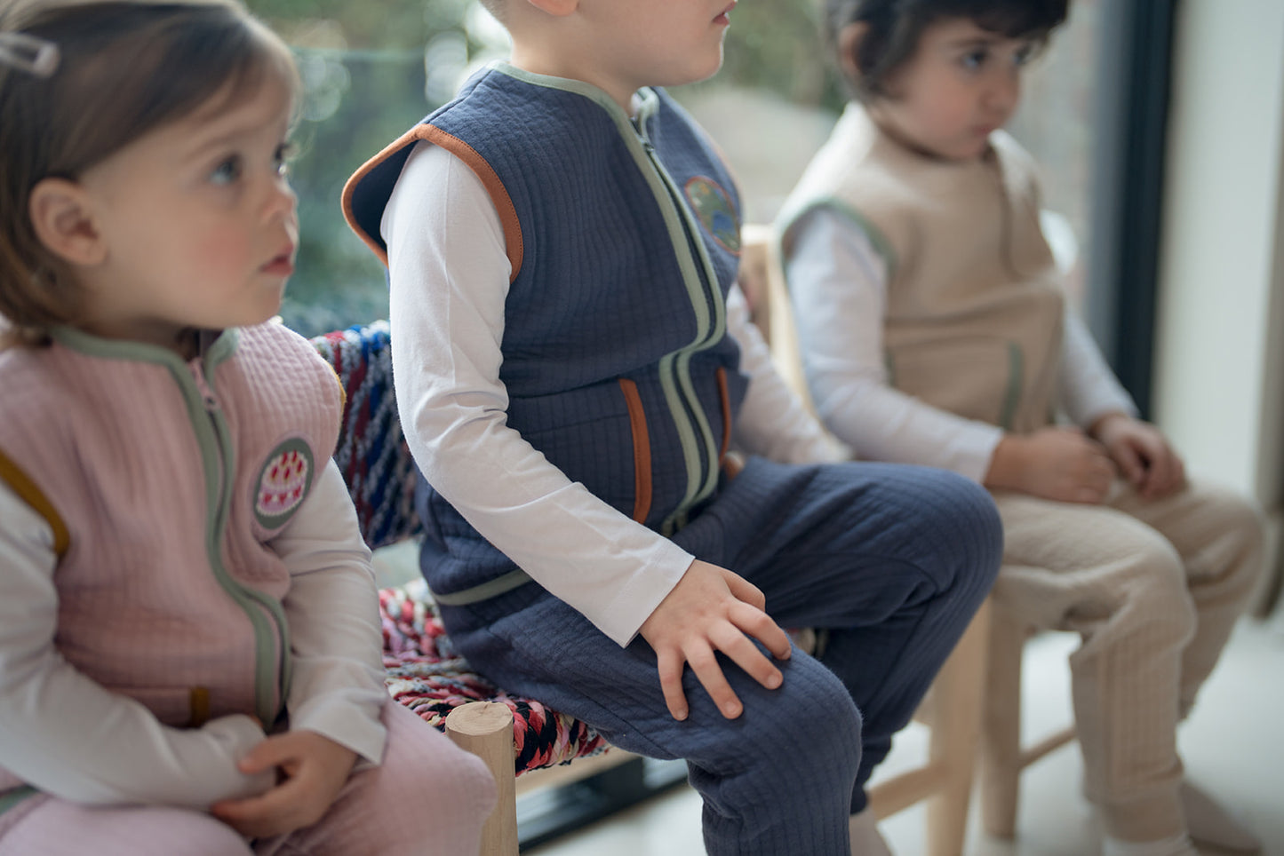 Comfy deep blue broek