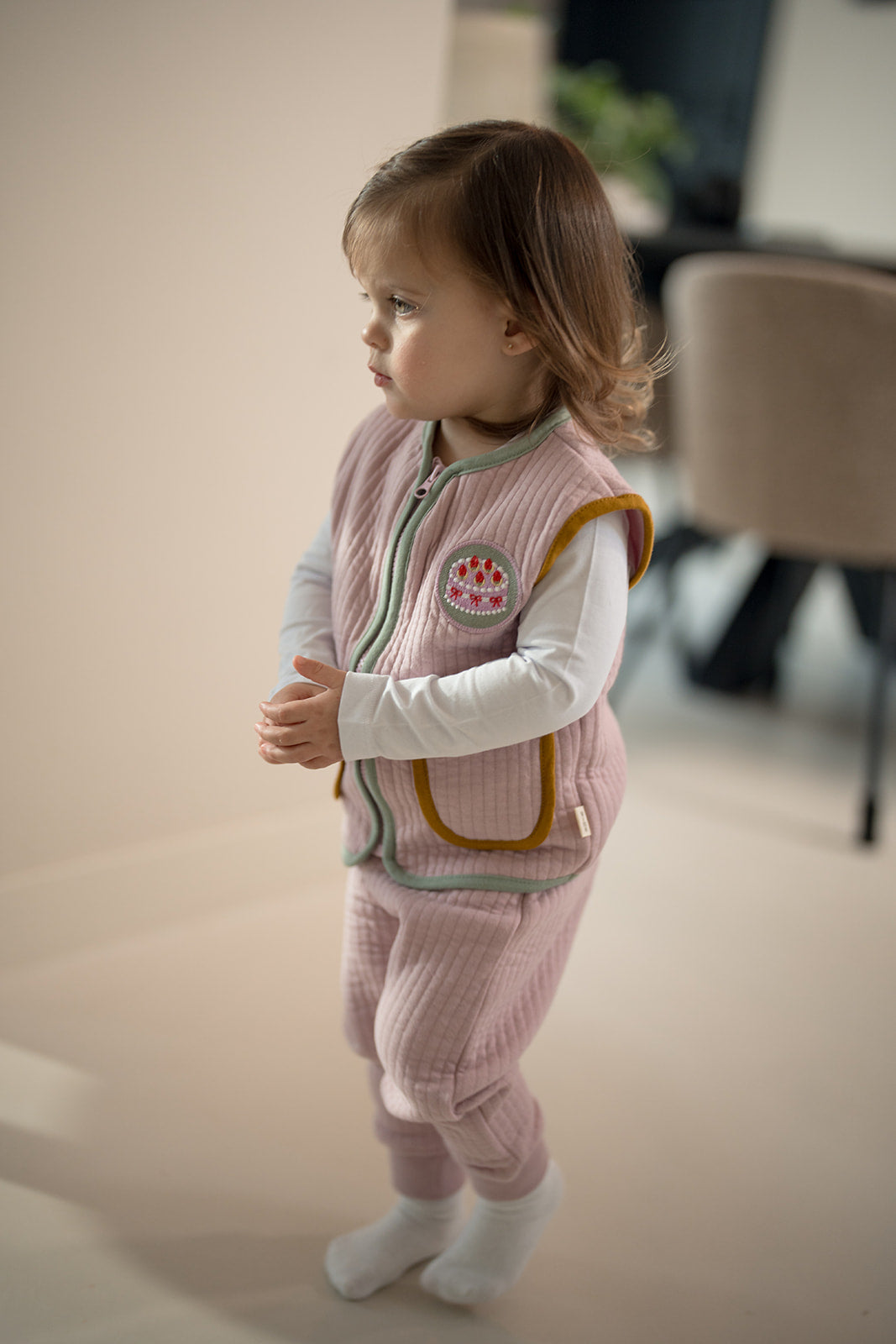 Comfy pink broek