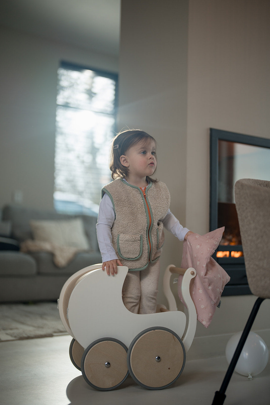 Do What You Love pluche vest