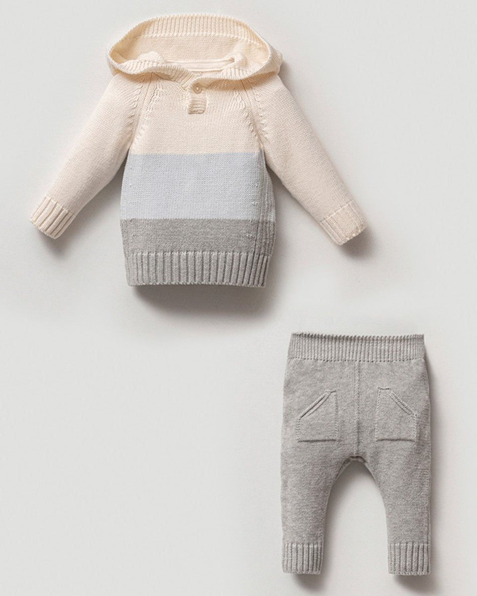 Comfy set met capuchon